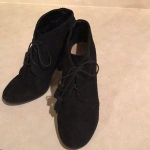 Sole society suede booties